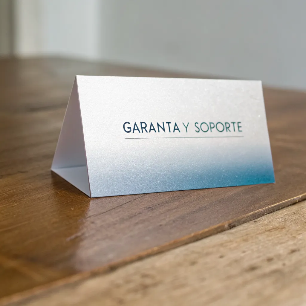 Garantía y soporte